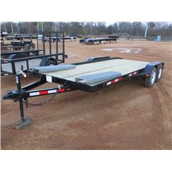 UTLITY TRAILER, - T/A, 18', 78" WIDTH, RAMPS
