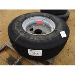 (1) 425/65R 22.5 TIRE W/RIM