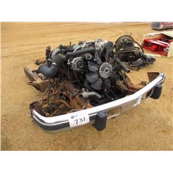 GENERAL MOTOR DIESEL ENGINE, - W/4L80E TRANSMISSION, TRANSFER FOR 4 WHEEL DRIVE