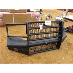 BRUSH GUARD & BUMPER, FITS PICKUP TRUCK