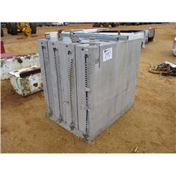 (4) ALUMINUM STORAGE TANKS