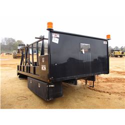 OX BODIES REEL BED W/AHYD LIFT, TOOL BOXES