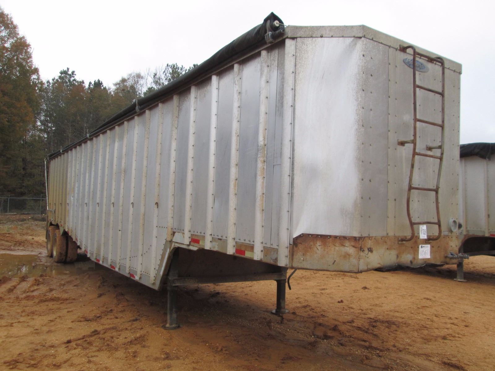 1992 PEERLESS CHIP TRAILER, VIN/SN1PLE04526NPA63250 45', S/A. TARP