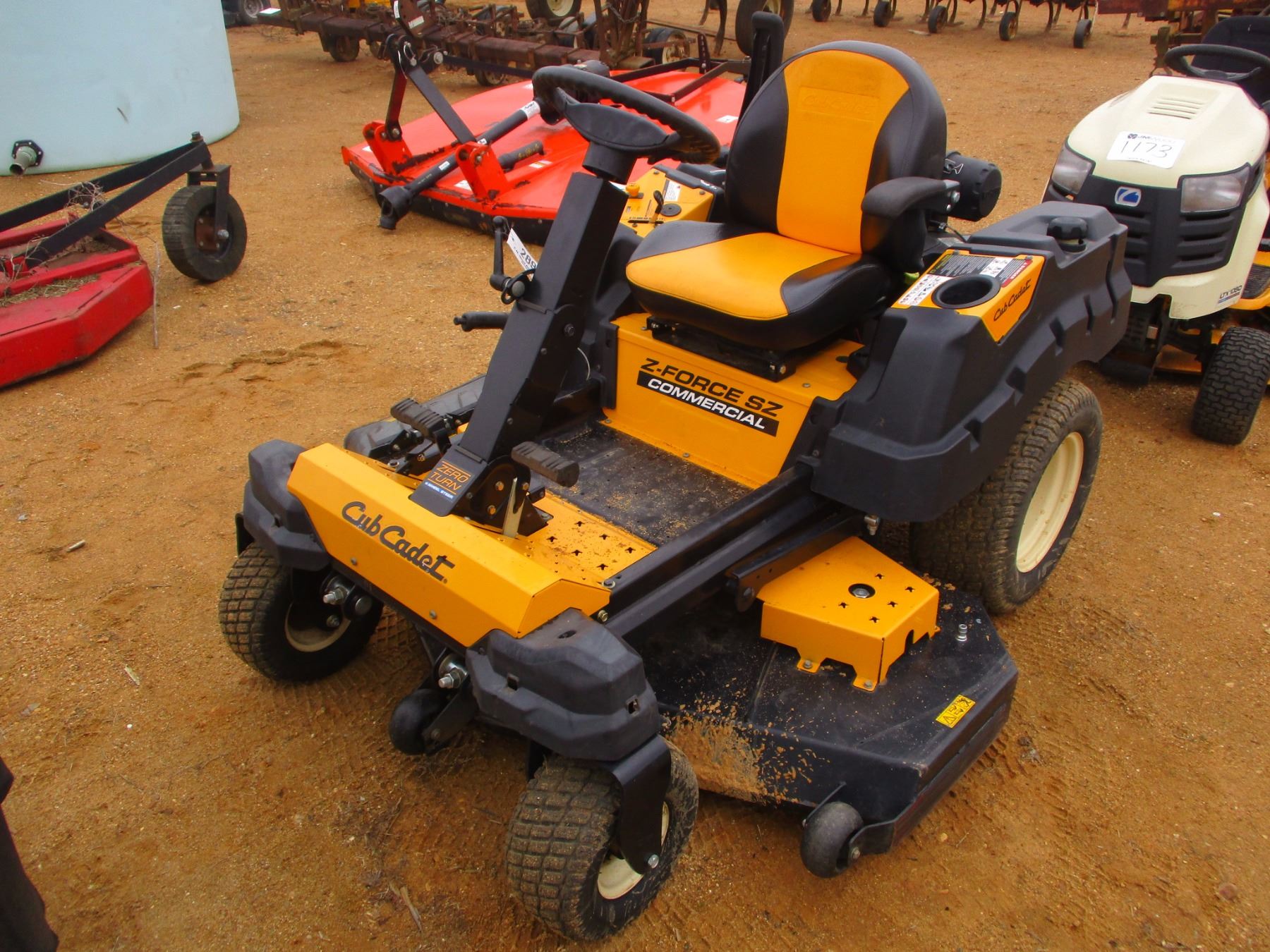 CUB CADET Z FORCE LAWN MOWER, VIN/SN11054H10172 COMMERCIAL, ZERO