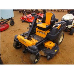 CUB CADET Z FORCE LAWN MOWER, VIN/SN:11054H10172 - COMMERCIAL, ZERO TURN, 4 WHEEL STEER, 60"
