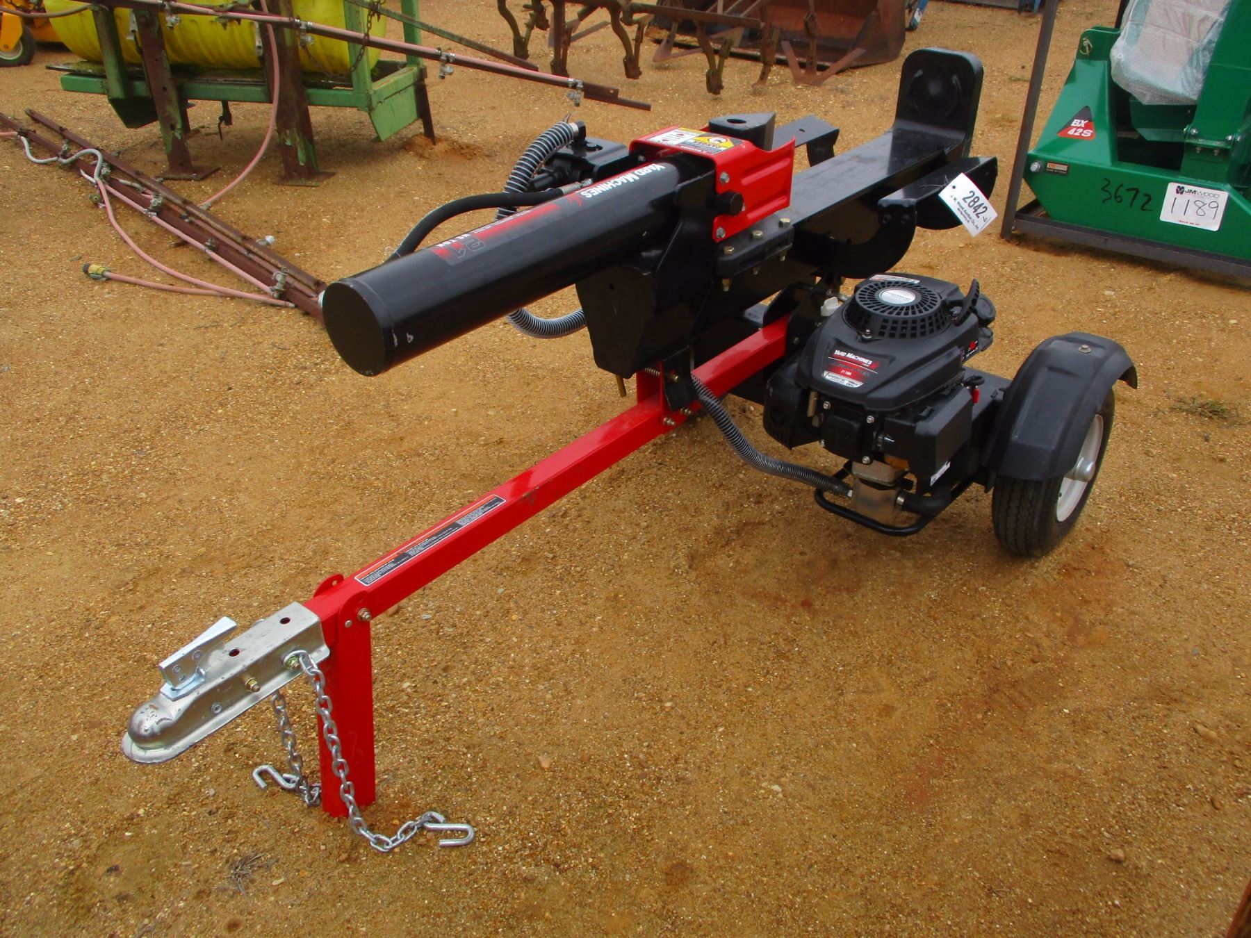 Log Splitter With Honda Engine