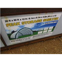 STORAGE SHELTER, - 20'X30'X12'