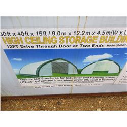 STORAGE BUILDING - 30'X40'X15'