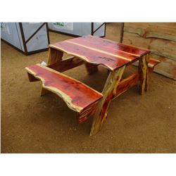47" CEDAR PICNIC TABLE