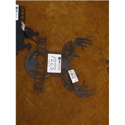 DEER SLAYER METAL SIGN
