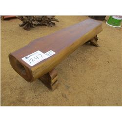TEAK WOOD BECNH 66"