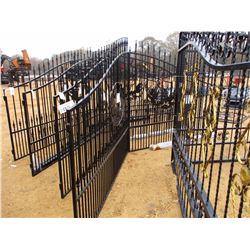 16' WILDLIFE SCENE IRON GATE