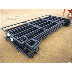 (10) 12' CORRAL PANEL, BLACK
