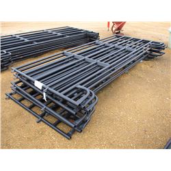 (10) 12' CORRAL PANEL, BLACK