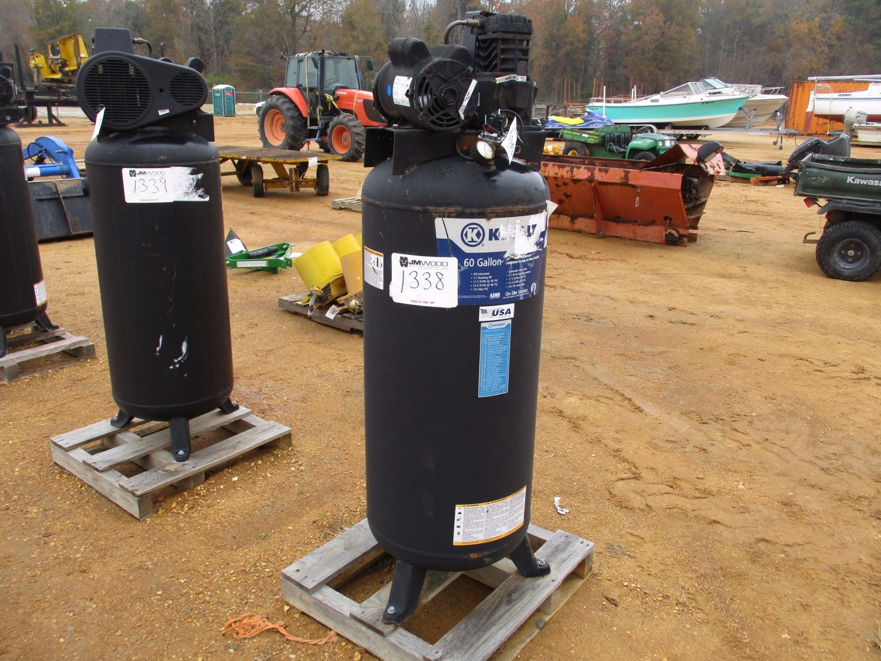 AIR COMPRESSOR, UPRIGHT, 230 VOLTS, 60 GALLON