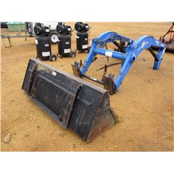 WOODS LU126 FRONT BUCKET ASSEMBLY, - FITS FARM TRACTOR, W/GP BUCKET (USDA OWNED)