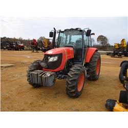 KUBOTA M1085 FARM TRACTOR, VIN/SN:50082 - 4X4, PTO, 3 PTH, 3 HYD REMOTES, ECAB W/AIR (DOES NOT RUN) 