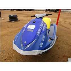 YAMAHA VX100B-G WAVE RUNNER, VIN/SN:874543 - GAS ENGINE (COUNTY OWNED)