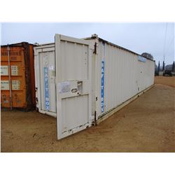 40' STEEL SHIPPING CONTAINER