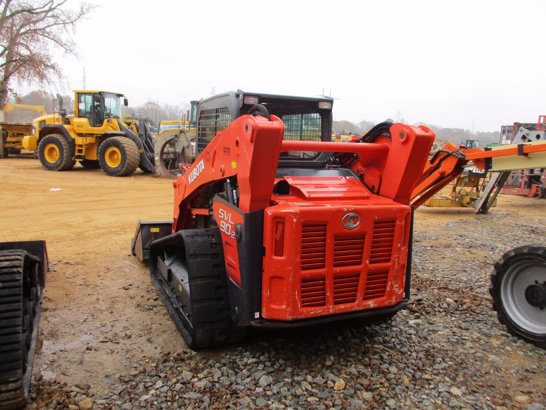 2015 KUBOTA SVL902 HIGHFLOW SKID STEER LOADER, VIN/SN16088 CRAWLER, GP BUCKET, 2 SPEED, JOYSTIC