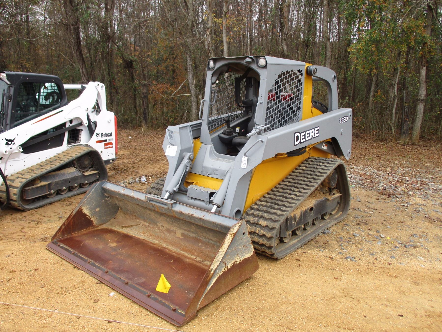 2011 JOHN DEERE 333D SKID STEER LOADER, VIN/SN:200535 - CRAWLER, GP ...