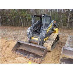 2012 NEW HOLLAND C232 SKID STEER LOADER, VIN/SN:42751 - CRAWLER, GP BUCKET, CANOPY, METER READING 1,
