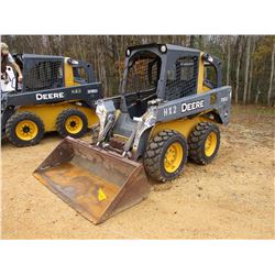 2010 JOHN DEERE 318D SKID STEER LOADER, VIN/SN:180414 - WHEELED, GP BUCKET, CANOPY, METER READING 2,