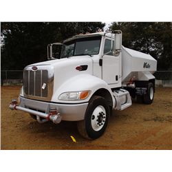 2007 PETERBILT 335 WATER TRUCK, VIN/SN:2NPLHZ7X57M736564 - S/A, CUMMINS ISC 240 DIESEL ENG, 6 SPD TR