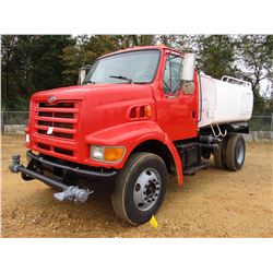 1998 FORD LOUISVILLE WATER TRUCK, VIN/SN:1FDXN80F6WVA15547 - S/A, CAT DIESEL ENGINE, 6 SPEED TRANS, 
