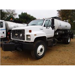 1995 CHEVROLET KODIAK ASPHALT DISTRIBUTOR, VIN/SN:1GBM7H1J1SJ104615 - S/A, CAT DIESEL ENGINE, 5+2 SP