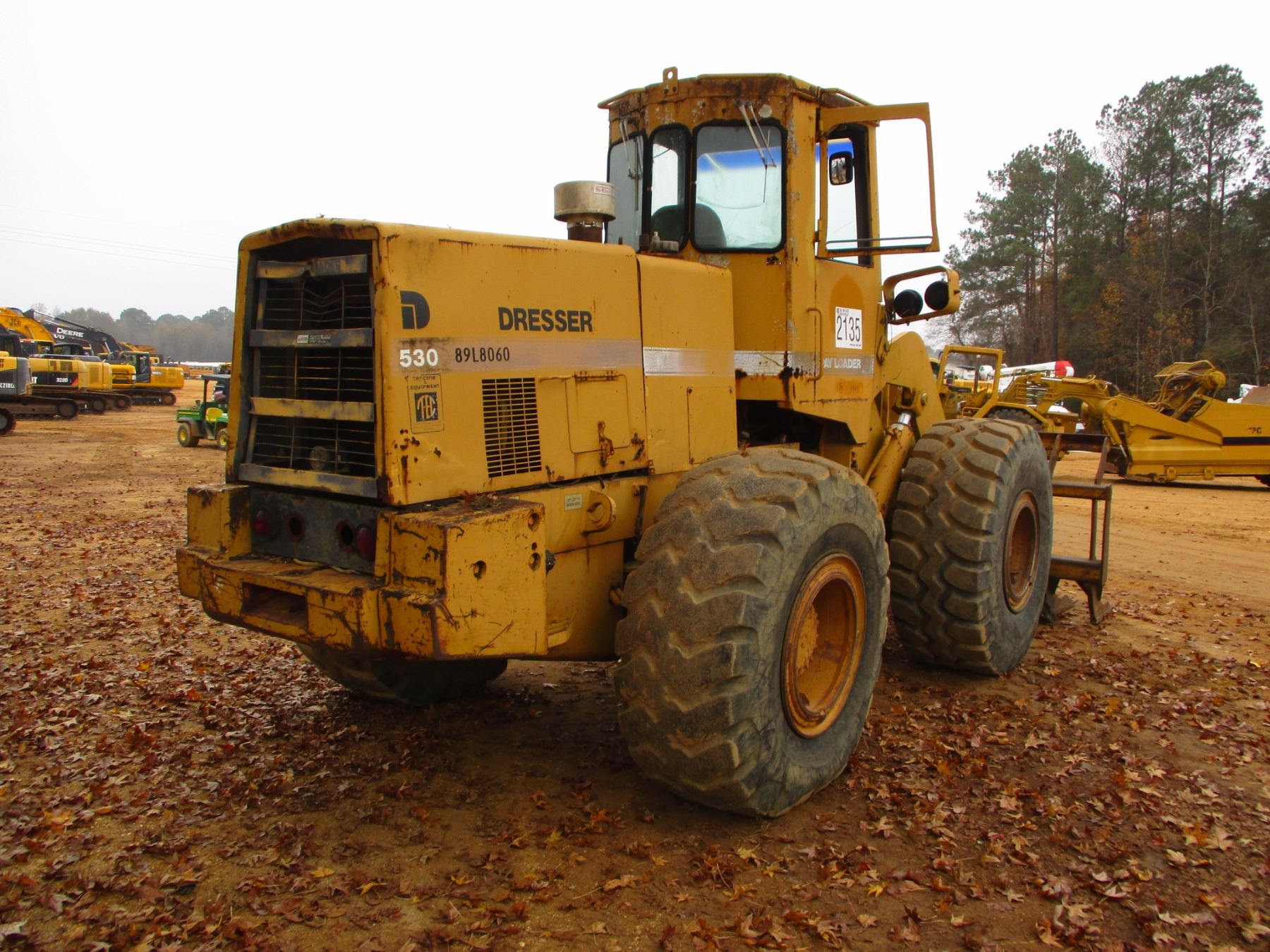 DRESSER 530 WHEEL LOADER, VIN/SN75229 ROOT RAKE, ECAB, 23.5R26 TIRES