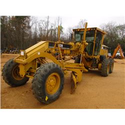2005 CAT 12H MOTOR GRADER, VIN/SN:AMZ00697 - 14' HYD MOLDBOARD W/TIP CONTROL, SCARIFIER, ECAB W/AIR,