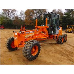 FIAT-ALLIS FG65-C MOTOR GRADER, VIN/SN:5564 - 10' HYD, MOLDBOARD, ECAB W/AIR, 15-19.5 TIRES, METER R