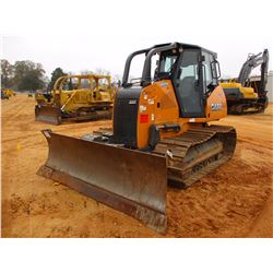 2014 CASE 850M WT CRAWLER TRACTOR, VIN/SN:NRDC80098 - 6 WAY BLADE, ECAB W/AIR, SWEEPS, REAR SCREEN, 