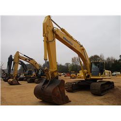 2011 KOMATSU PC450LC-8 HYDRAULIC EXCAVATOR, VIN/SN:A10222 - 11' STICK, 72" BUCKET, REAR CAMERA, ECAB