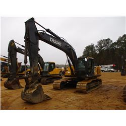 2014 JOHN DEERE 210G LC HYDRAULIC EXCAVATOR, VIN/SN:522457 - 9' 6" STICK, 42" BUCKET, REAR CAMERA, E