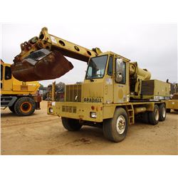 1998 GRADALL XL4100 WHEELED EXCAVATOR, VIN/SN:0412275 - 50" CLEAN OUT BUCKET, METER READING 1,535 HO