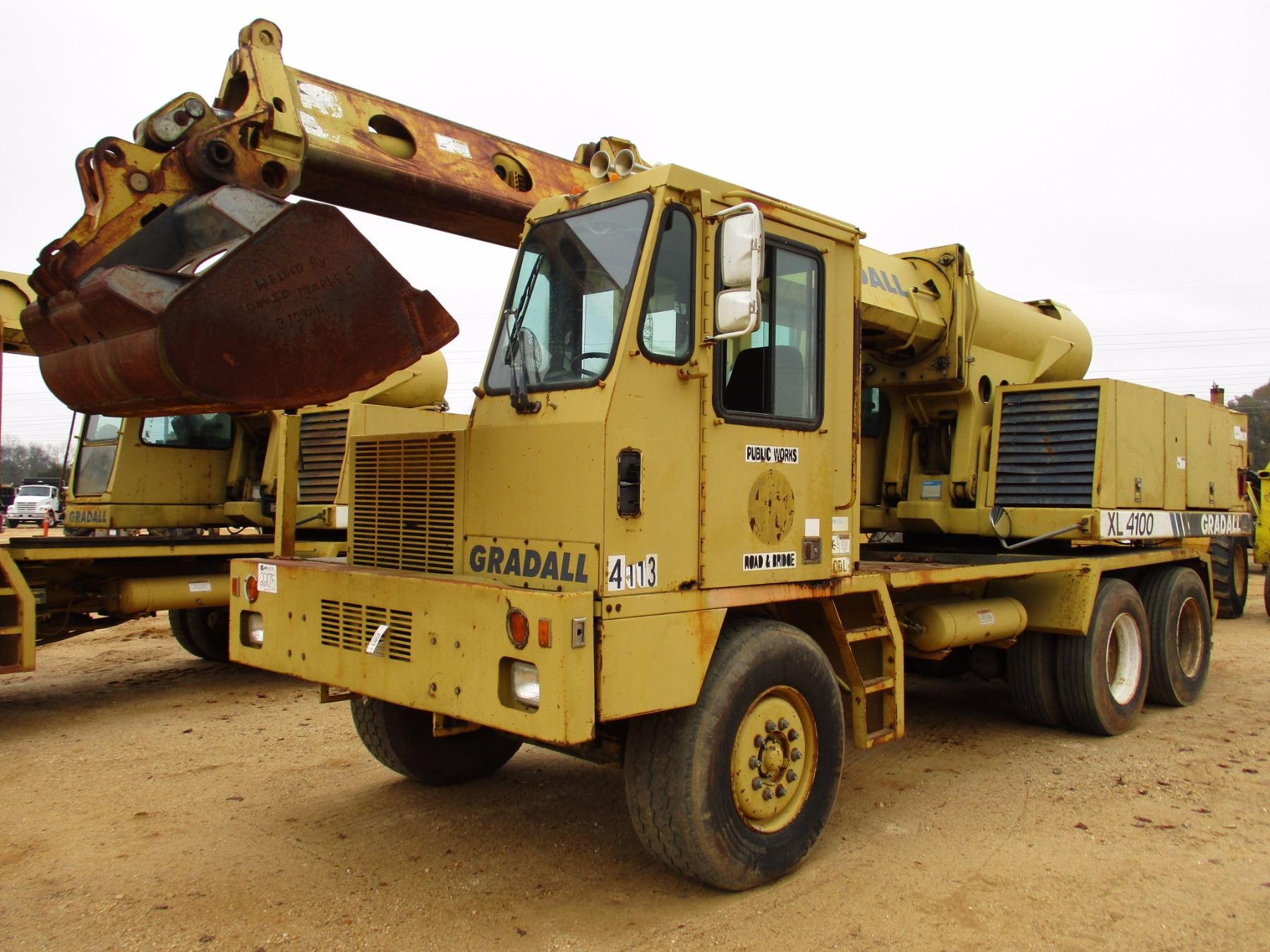 1999 GRADALL XL4100 WHEELED EXCAVATOR, VIN/SN:0416501 - 50