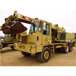 1999 GRADALL XL4100 WHEELED EXCAVATOR, VIN/SN:0416501 - 50" CLEAN OUT BUCKET, METER READING 3,092 HO