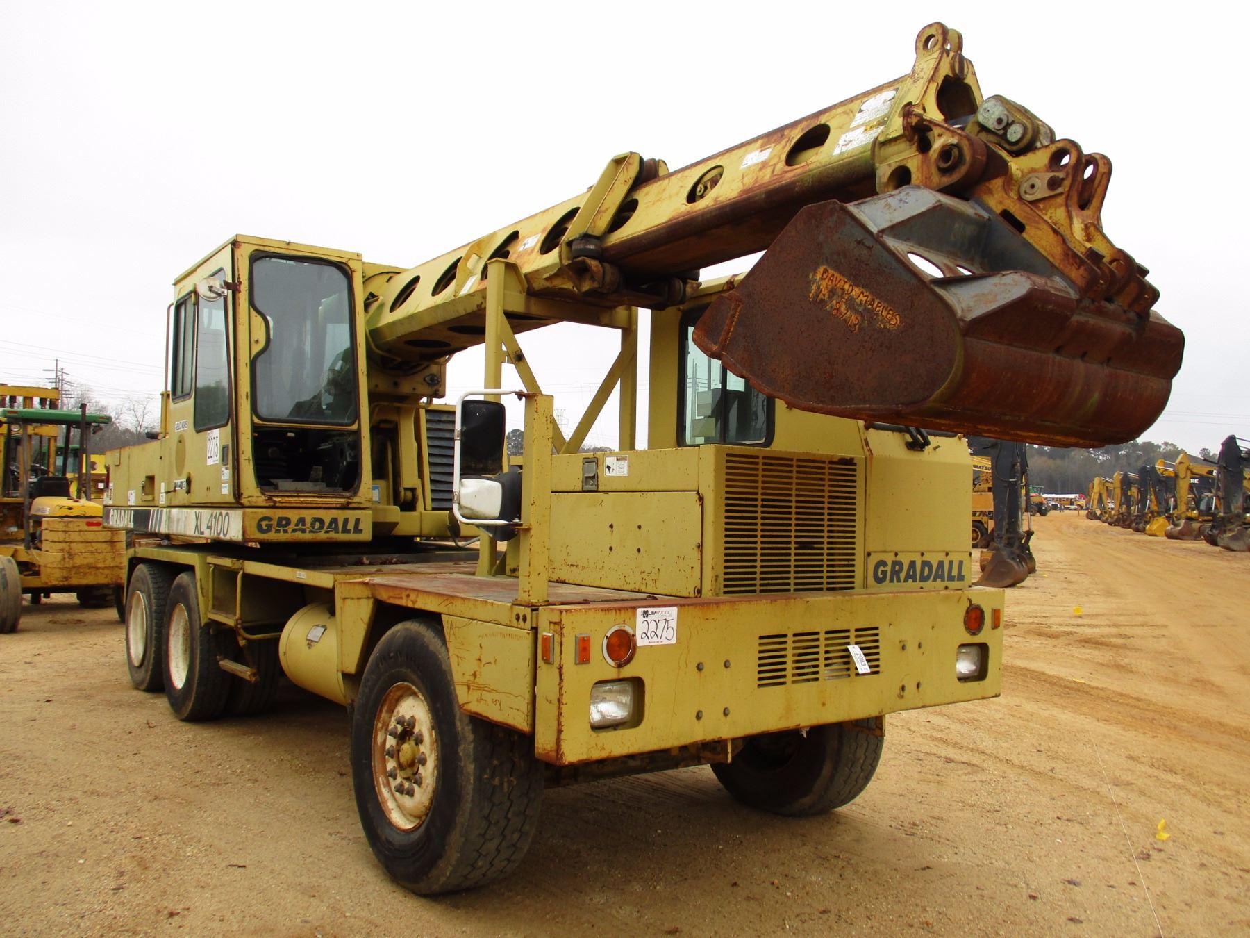 1999 GRADALL XL4100 WHEELED EXCAVATOR, VIN/SN:0416501 - 50