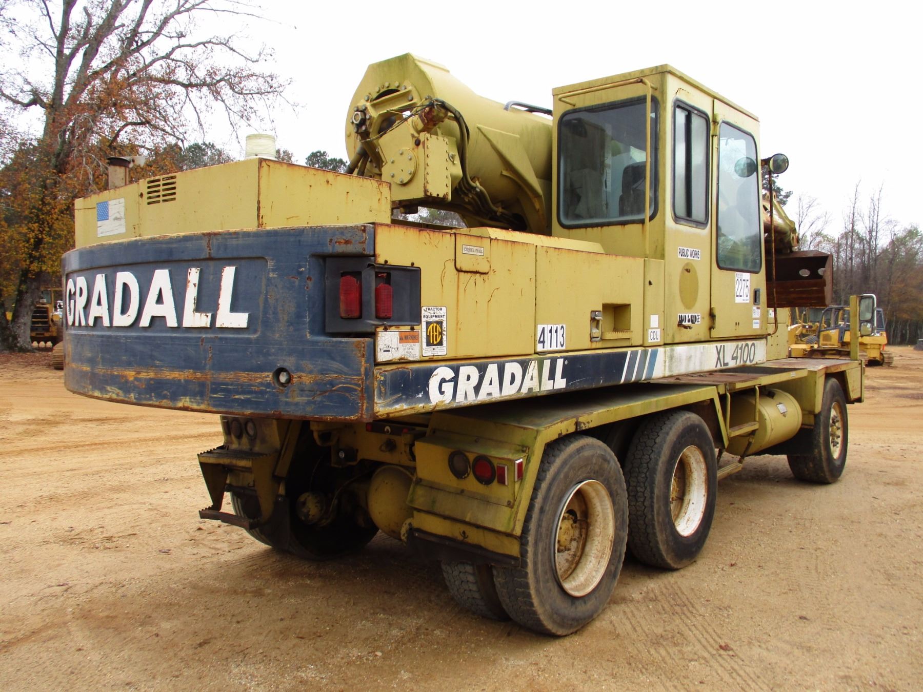 1999 GRADALL XL4100 WHEELED EXCAVATOR, VIN/SN:0416501 - 50