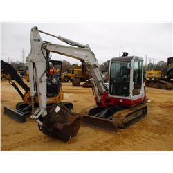 TAKEUCHI TB145 MINI EXCAVATOR, VIN/SN:14517106 - 6' 6" STICK, QUICK COUPER, 36", 24" & 12" BUCKETS, 