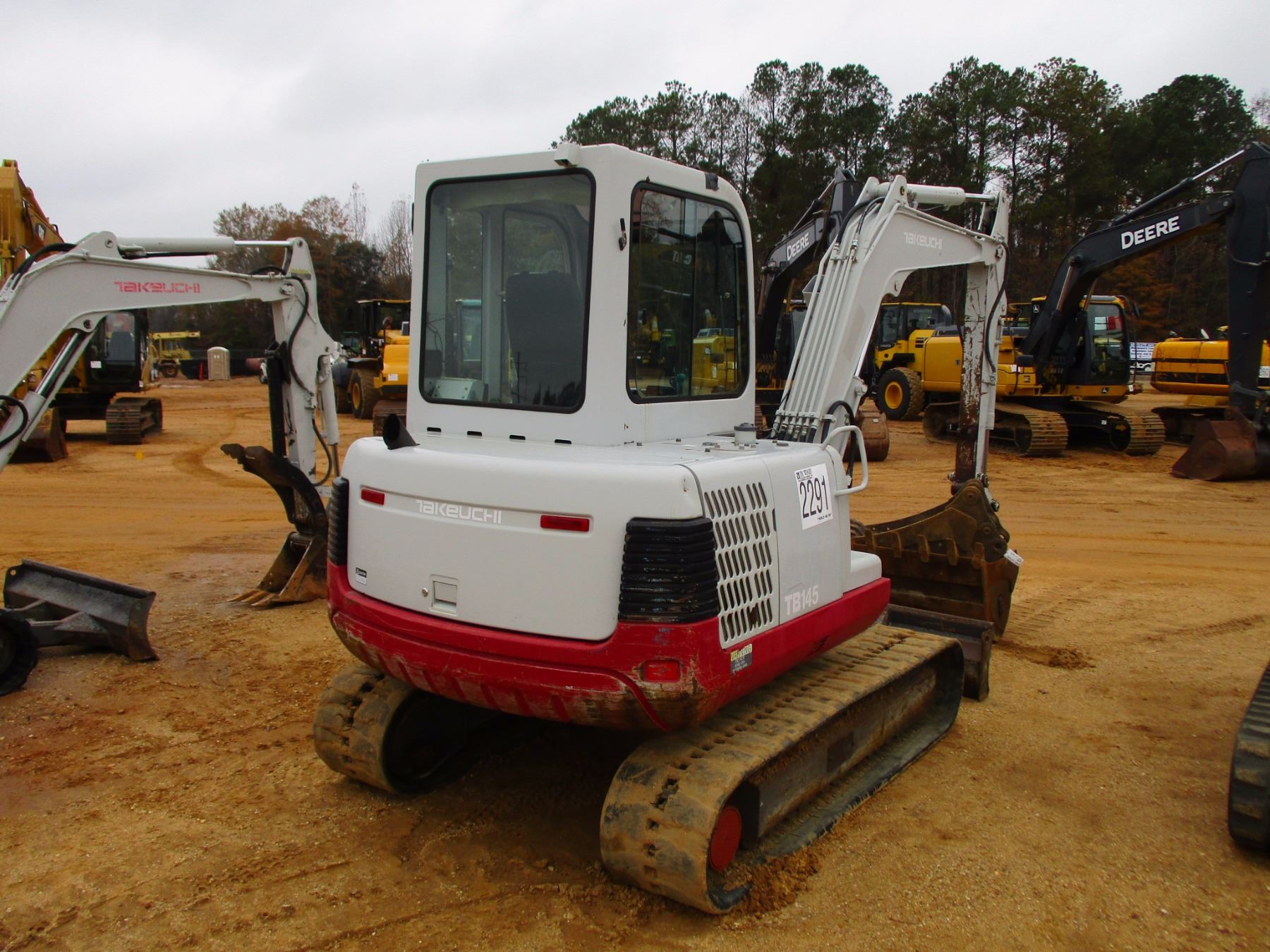 Tb145 TAKEUCHI TB145 MINI EXCAVATOR, VIN/SN:14517106 - 6' 6
