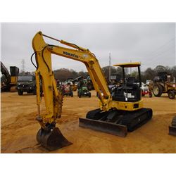 2006 KOMATSU PC50 MR-2 MINI EXCAVATOR, VIN/SN:7267 6' 6" STICK, 24" BUCKET, THUMB, AUX HYD, BLADE, R