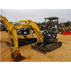 2005 KOBELCO SK30SR-2E MINI EXCAVATOR, VIN/SN:PW10-23161 - 4' STICK, 18" BUCKET, AUX HYD, BLADE, CAN