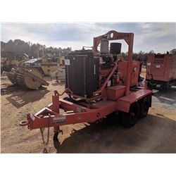 GODWIN GHPU90 HYDRAULIC POWER PACK, VIN/SN:14045650 - JOHN DEERE DIESEL ENGINE, MTD ON T/A TRAILER, 