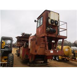MORBARK 1300 TUB GRINDER, VIN/SN:571-087 - CAT 3412 DIESEL ENGINE, ECAB W/AC (COUNTY OWNED)