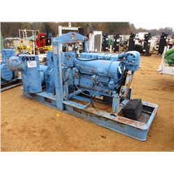 THOMPSON 7400 PUMP, - DEUTZ DIESEL ENGINE, SKID MOUNTED