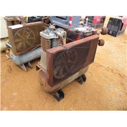 CURTIS AIR COMPRESSOR, - TANK MTD, KOHLER GAS ENGINE (COUNTY OWNED)