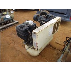INGERSOLL-RAND AIR COMPRESSOR, - TANK MTD, KOHLER GAS ENGINE (COUNTY OWNED)